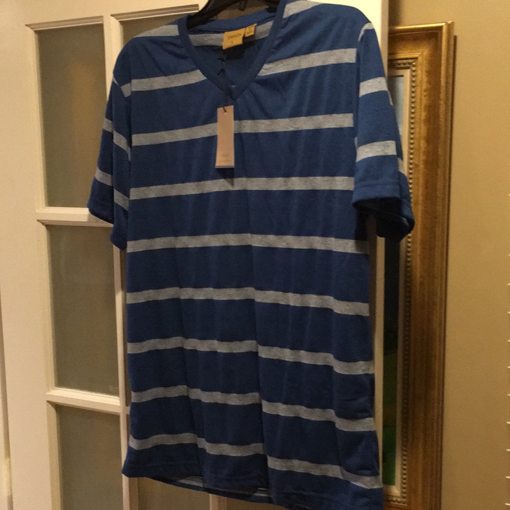 Smash v-neck tee shirt mens